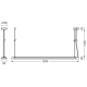 LEDVANCE OFFICE LINE SLAB 1.2M 40W840 DIM WTLEDV