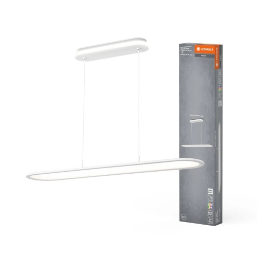 LEDVANCE Osvětlení kanceláře 57W 230V 3000lm 4000K IP20 30Y 940D Bílá