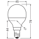LEDVANCE PERFORMANCE CLASS CLASSIC P 40 FR non-dim 4,9W/840 E14
