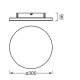 LEDVANCE PLANON FRAMELESS RD 300 20W 830    LEDV