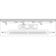 LEDVANCE prachotěsné svítidlo DAMPPROOF.SP 50W 6500lm/840 IP67 80Y ;1644mm˙