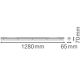 LEDVANCE prachotěsné svítidlo-trub. DAMPPR.HOUSING.G3 1x1200mm IP65 ;1280mm˙