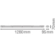 LEDVANCE prachotěsné svítidlo-trub. DAMPPR.HOUSING.G3 2x1200mm IP65 ;1280mm˙