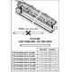 LEDVANCE prachotěsné svítidlo-trub. DAMPPR.HOUSING.G3 2x1200mm IP65 ;1280mm˙