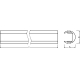 LEDVANCE profil LED pásky AY-PM02/R/18X15.5/10/2