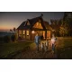 LEDVANCE reflektor FL.ESSENTIAL 10W 750lm/830/100° 25Y IP65 ; černá senz.