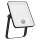 LEDVANCE reflektor FL.ESSENTIAL 10W 750lm/830/100° 25Y IP65 ; černá senz.
