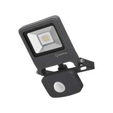 LEDVANCE reflektor (floodlight) Endura 10W 800lm/830/120 ° IP44 ;šedá senz.