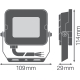 LEDVANCE reflektor (floodlight) FL.COMP.VAL 10W 1000lm/840/100° IP65 50Y ;bílá˙