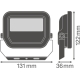 LEDVANCE reflektor (floodlight) FLOODLIGHT.PFM 10W 1100lm/830 IP65 70Y ;černá˙