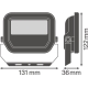 LEDVANCE reflektor (floodlight) FLOODLIGHT.PFM 10W 1200lm/865 IP65 70Y ;bílá˙