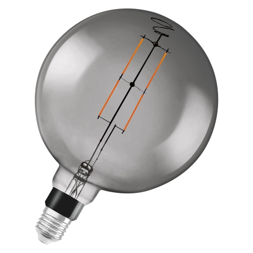 LEDVANCE SMART+ filam.globe G200 6W/37W E27 2700K 430lm Dim 15Y kouř.BT