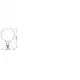 LEDVANCE SMART+ filam.globe G200 6W/44W E27 2500K 540lm Dim 15Y kouř.WIFI