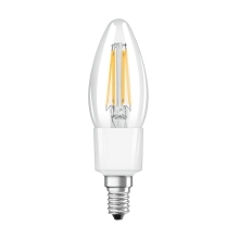 LEDVANCE SMART+ filam.svíčka B38 4W/40W E14 2700K 470lm Dim 20Y WIFI˙