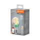 LEDVANCE SMART+ filam.žárovka A60 4.8W/40W E27 RGBW 470lm Dim 15Y WIFI˙