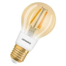 LEDVANCE SMART+ filam.žárovka A60 6W/53W E27 2400K 680lm Dim 15Y zlatá ZB˙