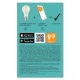 LEDVANCE SMART+ filam.žárovka A60 6W/60W B22 2700K 806lm Dim 15Y BT˙