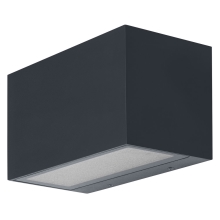 LEDVANCE SMART+ nástěnné svítidlo Brick WIde 14W 600lm/RGBW tm.šedá WIFI˙