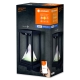 LEDVANCE SMART+ nástěnné svítidlo Solar.AlpsW 6W 600lm/RGBW IP44 černá senz. BT˙
