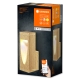 LEDVANCE SMART+ nástěnné svítidlo TrunkSQW 7.5W 550lm/RGBW IP44 dřevo WIFI˙