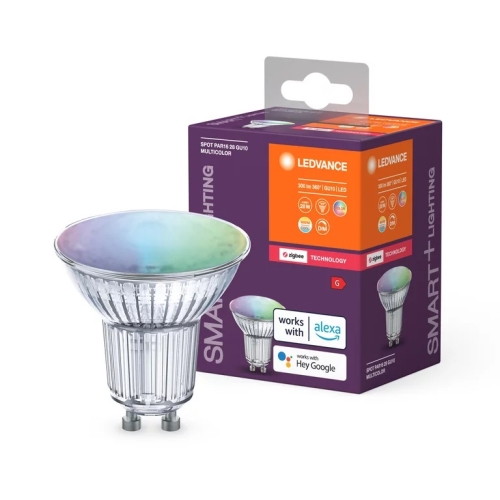 LEDVANCE SMART+ refl. PAR16 4.9W/40W GU10 RGBW 350lm/100° Dim 20Y ZB