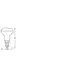LEDVANCE SMART+ refl. R50 3.3W/40W E14 RGBW 210lm/110° Dim 20Y WIFI