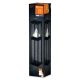 LEDVANCE SMART+ sloupek Solar.Alps 6W 600lm/RGBW IP44 černá senz. BT˙