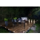 LEDVANCE SMART+ sloupek Solar.BollardSpot 2x1W 200lm/RGBW IP44 černá BT˙