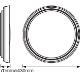 LEDVANCE SMART+ stropní svítidlo OrbisPlate 24W 2500lm/30-6500K pr.43 bílá WIFI˙