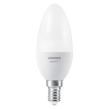 LEDVANCE SMART+ svíčka B38 4.9W/40W E14 2700K 470lm Dim 20Y ZB˙