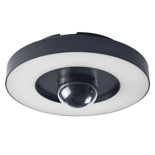 LEDVANCE SMART+ svít.kamerové.LED CircleCam 22W 2450lm/830 IP44 tm.šedá WIFI