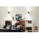 LEDVANCE SMART+ svít.nástěn.LED OrbisWCyldro 12W 600lm/30-6500K 20x13 černá WIFI