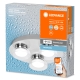 LEDVANCE SMART+ svít.přisaz.LED OrbisRound 18W 1800lm/30-6500K IP44 chrom WIFI