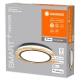 LEDVANCE SMART+ svít.přisaz.LED OrbisWood 24W 2950lm/27-6500K IP20 dřevo WIFI