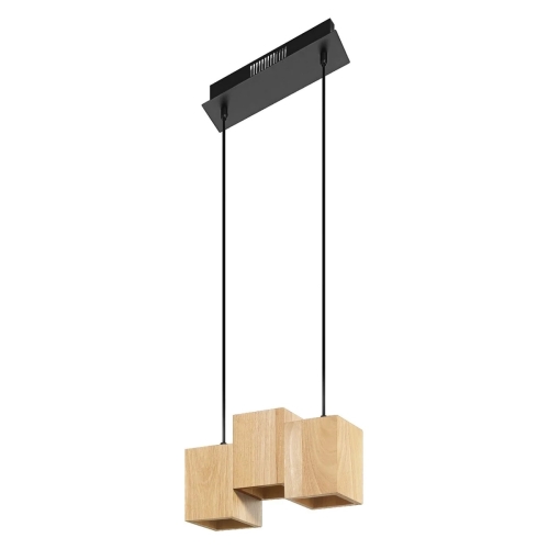 LEDVANCE SMART+ svít.závěs.LED Decor.Wood 21W 1950lm/30-6500K černá/dřevo WIFI