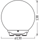 LEDVANCE SMART WIFI BALL MINI MGC RGBW USB