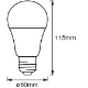 LEDVANCE SMART+ žárovka A60 8,5W/60W E27 27-6500K 806lm Dim 20Y BT˙