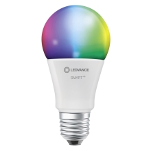 LEDVANCE SMART+ žárovka A60 9.5W/75W E27 RGBW 1055lm Dim 15Y WIFI 3-pack˙