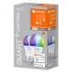 LEDVANCE SMART+ žárovka A60 9W/60W E27 RGBW 806lm Dim 15Y WIFI 2-pack˙