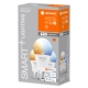 LEDVANCE SMART+ žárovka A75 14W/100W E27 27-6500K 1521lm Dim 15Y WIFI 3-pack˙