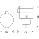 LEDVANCE SMART+ zásuvka OUTDOOR 220-240V ZB