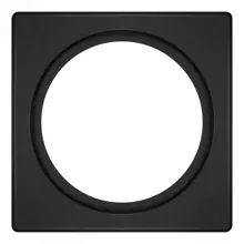 LEDVANCE SPOT FRAME 100X100 1X D68 BK       LEDV