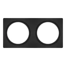 LEDVANCE SPOT FRAME 100X200 2X D68 BK       LEDV