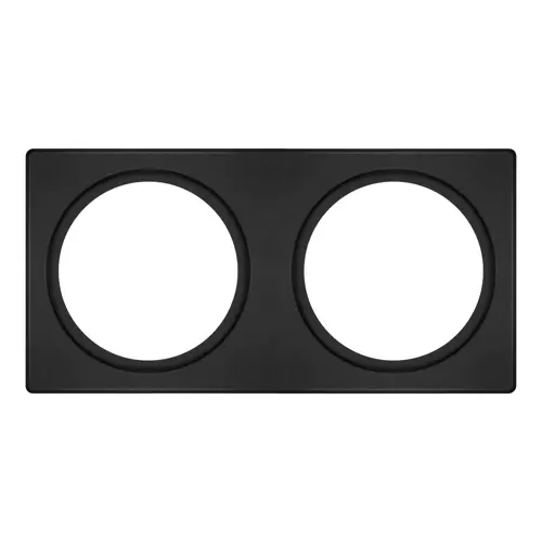 LEDVANCE SPOT FRAME 100X200 2X D68 BK       LEDV