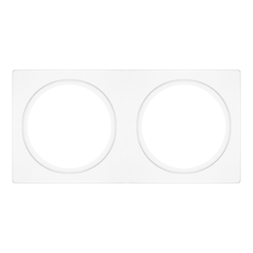 LEDVANCE SPOT FRAME 100X200 2X D68 WT       LEDV