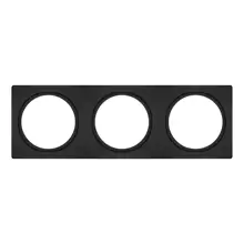 LEDVANCE SPOT FRAME 100X300 3X D68 BK       LEDV