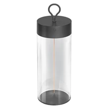LEDVANCE stolní lampička Decor Filament 9W 800lm/827 IP20 USB ; šedá
