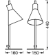 LEDVANCE stolní lampička DECOR.TOKIO.T 5W 260lm/830 ; černá˙