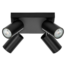 LEDVANCE stropní svítidlo 13,6W LED OCTAGON PL 4X3.4W927 GU10 Černá