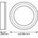 LEDVANCE stropní svítidlo Click 15W 750lm/830/110 ° IP20 ;